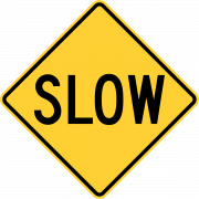 slow sign png ดาวน์โหลดฟรี