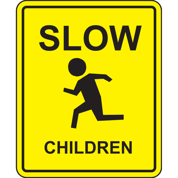 Slow Sign PNG Picture