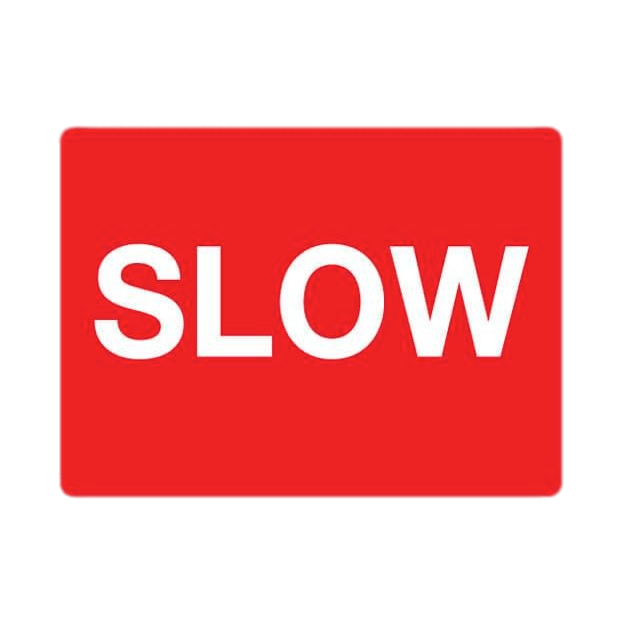 Slow Sign PNG