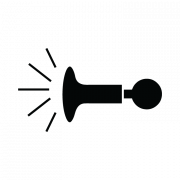 Sound Horn Silhouette PNG