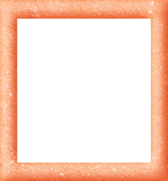 Square Orange Frame PNG Image HD