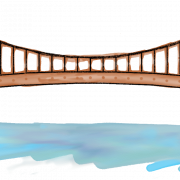Suspension Bridge PNG Clipart