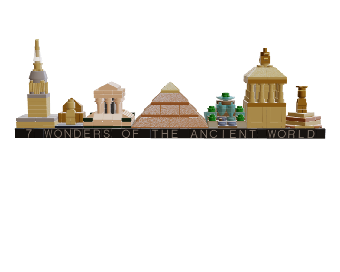 The Seven Wonders of World PNG Images