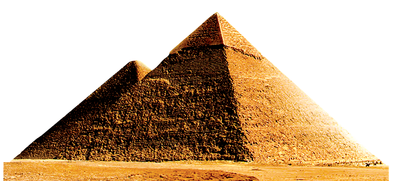 The Seven Wonders of World Pyramid PNG