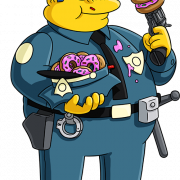 Ang character na Simpsons PNG