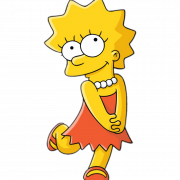 La imagen de los Simpson Femenino PNG