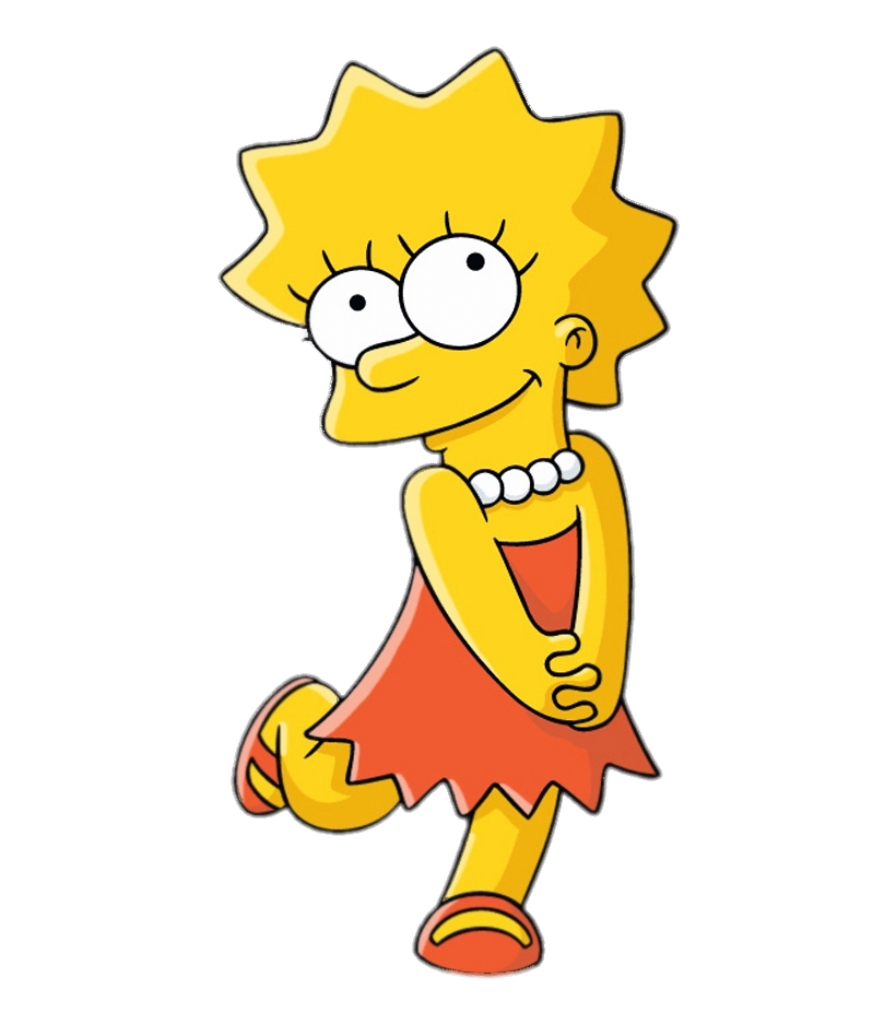 The Simpsons Female Character PNG Image