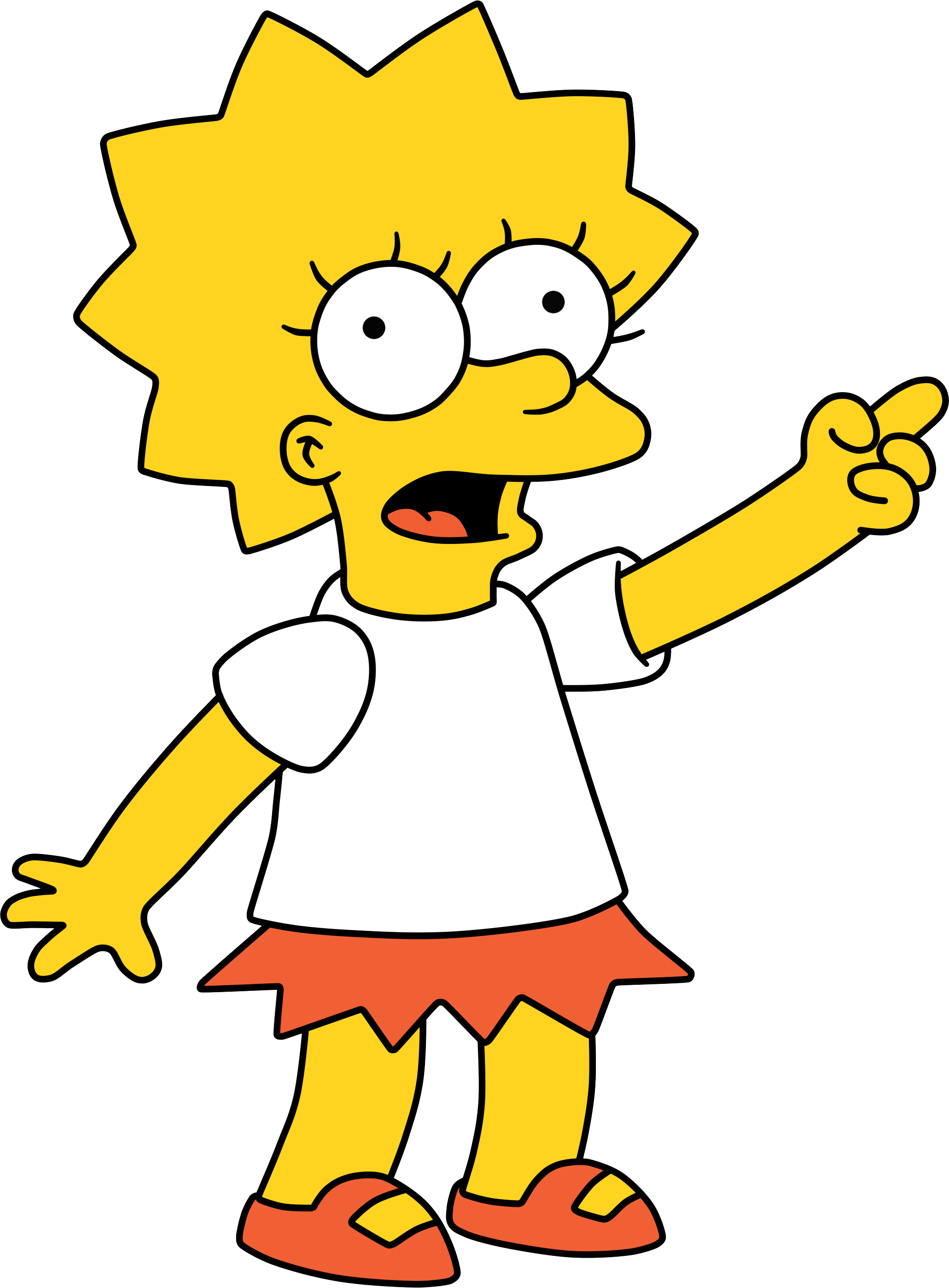 The Simpsons Female Character PNG
