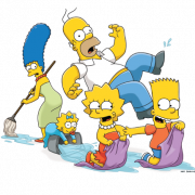 Gambar gratis Simpsons png