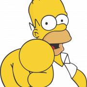 File gambar Simpsons PNG
