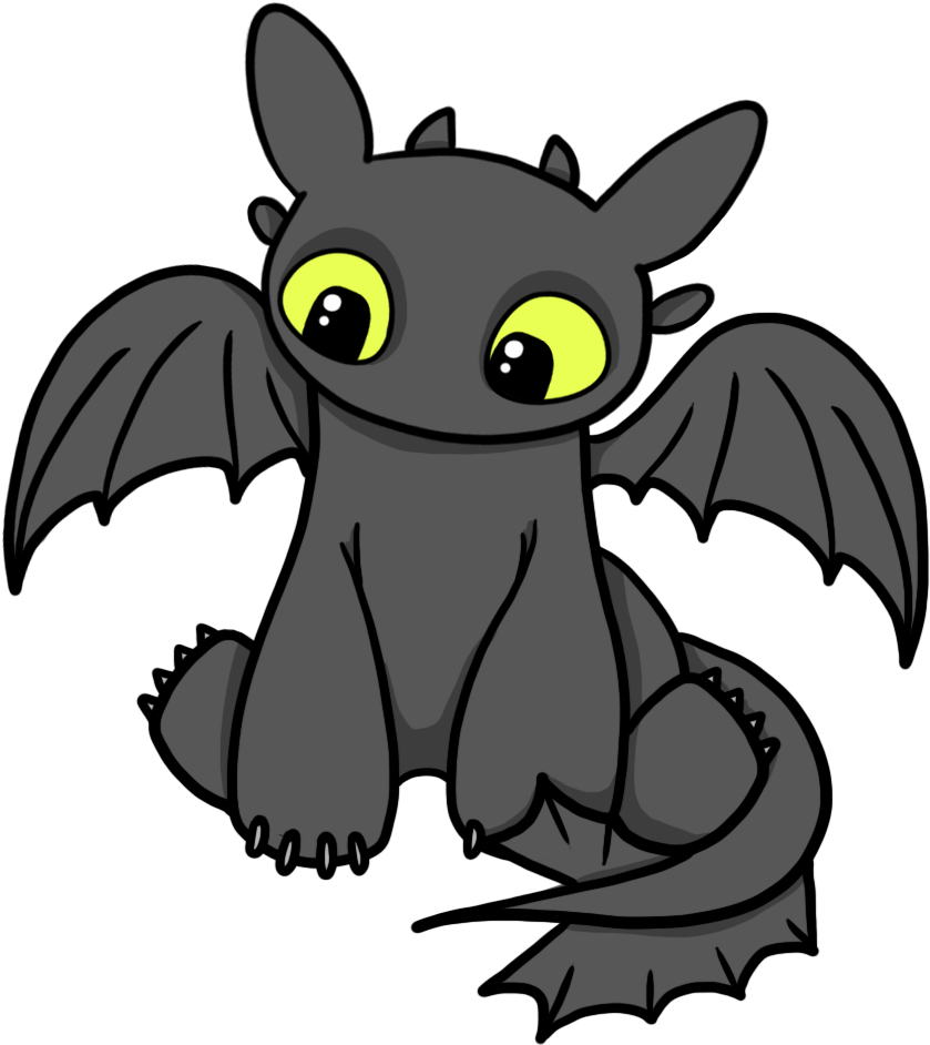 Toothless PNG File