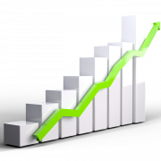 Trading Graph Growth PNG Picture
