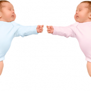 Twin Baby PNG Image