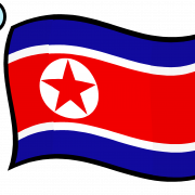 ناقلات كوريا الشمالية العلم PNG صورة