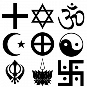 Symbole religieux vectoriel png Image gratuite