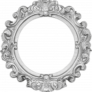 Vector Round Frame trasparente
