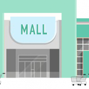 Vector Shopping Mall PNG Immagine