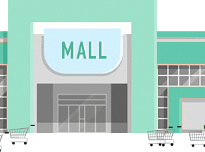 Vector Shopping Mall PNG Immagine