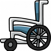 Vektor -Rollstuhl