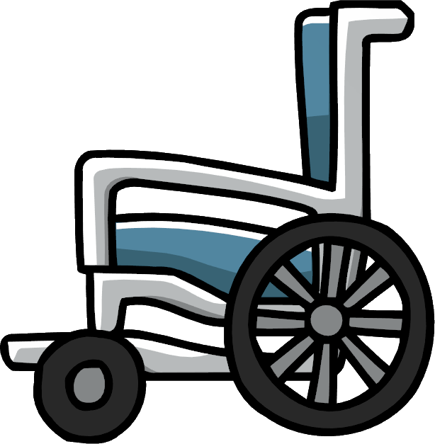 Vector Wheelchair PNG