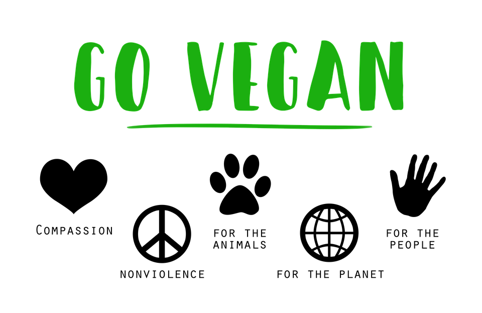 Vegan Logo PNG Clipart