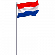 Waving Netherlands Flag PNG
