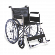 Прозрачная инвалидная коляска