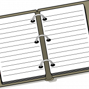 White Diary PNG Free Download