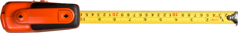 Yellow Measuring Tape PNG Clipart