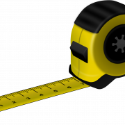 Yellow Measuring Tape PNG Picture