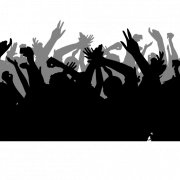 Publiek Silhouet PNG PIC