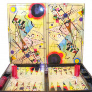 Backgammon -Kartenspiel PNG HD -Bild
