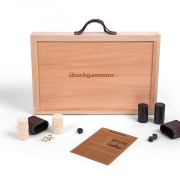 Backgammon -kaartspel transparant