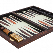 Backgammon transparente