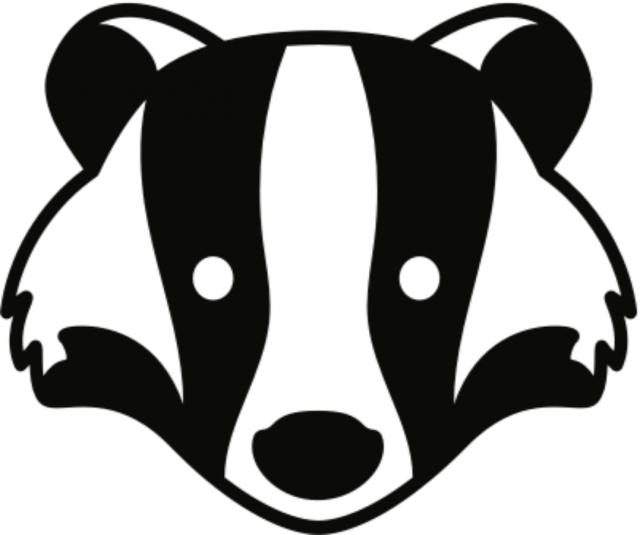 Badger Silhouette PNG Photo