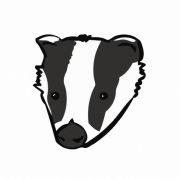 Badger vector png gratis afbeelding