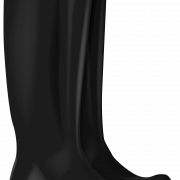 Black Rain Boots PNG Download Image