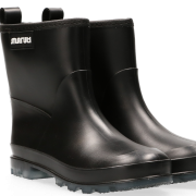 Black Rain Boots PNG File