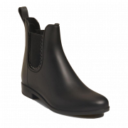 Black Rain Boots PNG HD -afbeelding