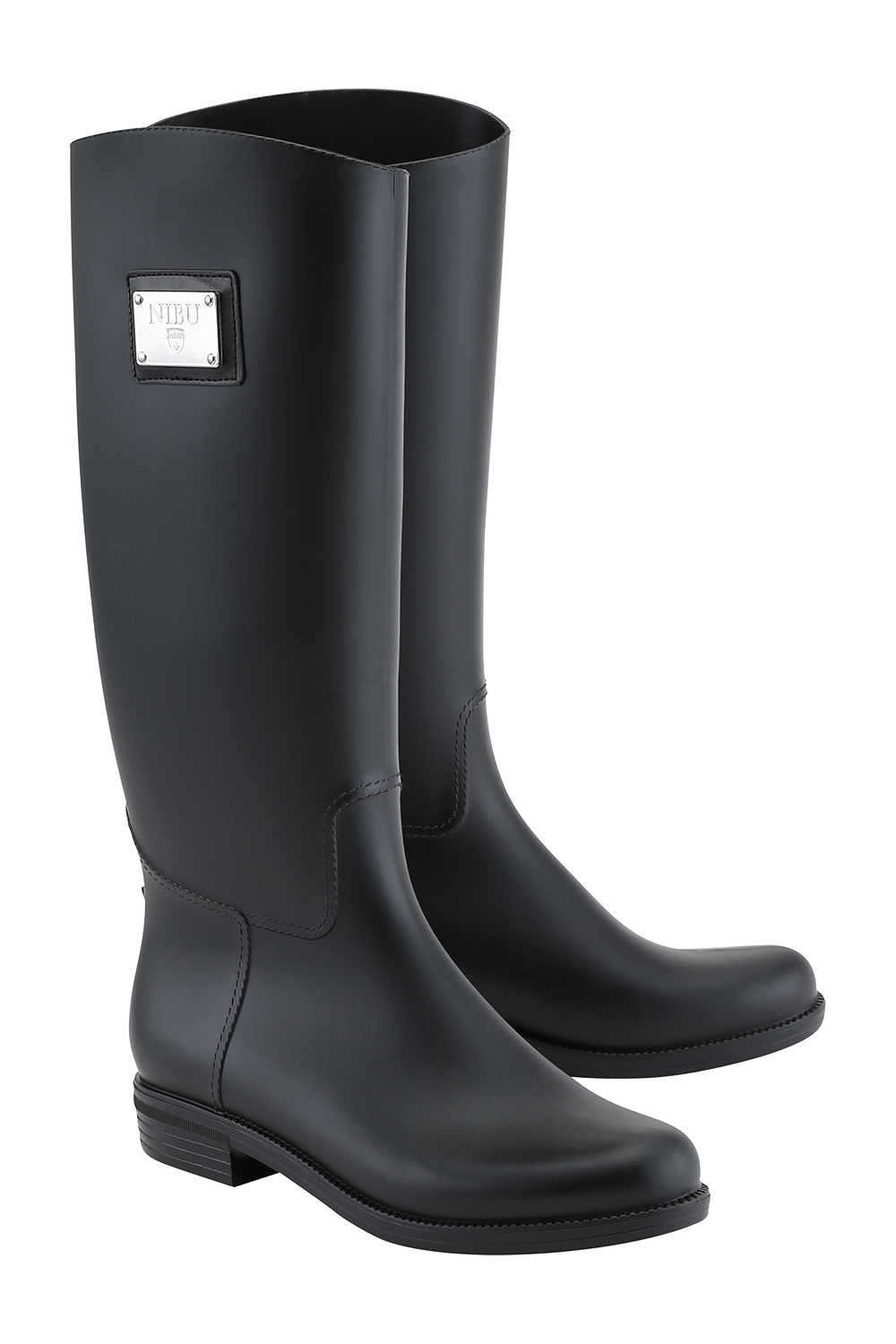 Black Rain Boots PNG Pic