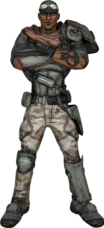Borderlands Character PNG Picture