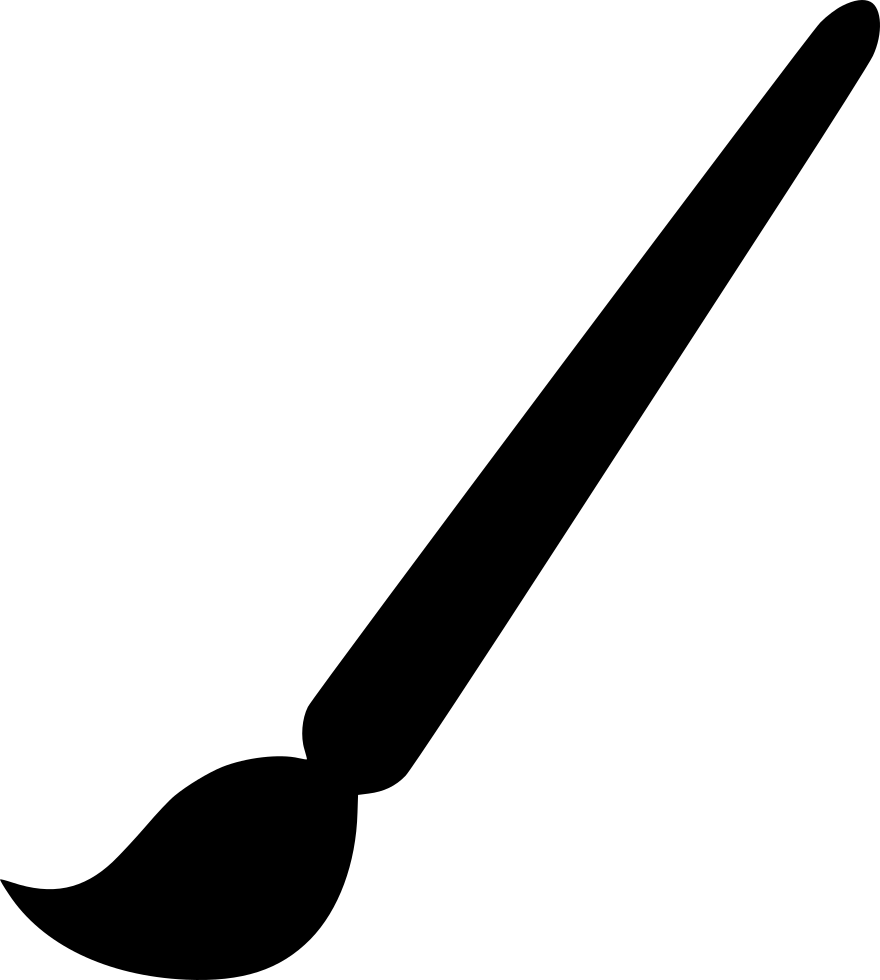 Brush Silhouette PNG Free Image
