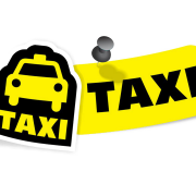Cab Taxi Logo PNG High Quality Image