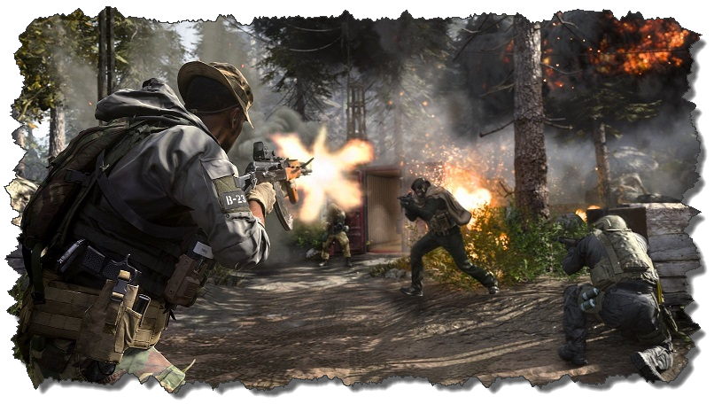 Call of Duty Modern Warfare Game PNG HD Image