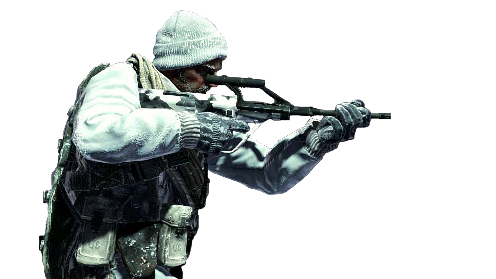 Call of Duty Modern Warfare Soldier PNG Picture