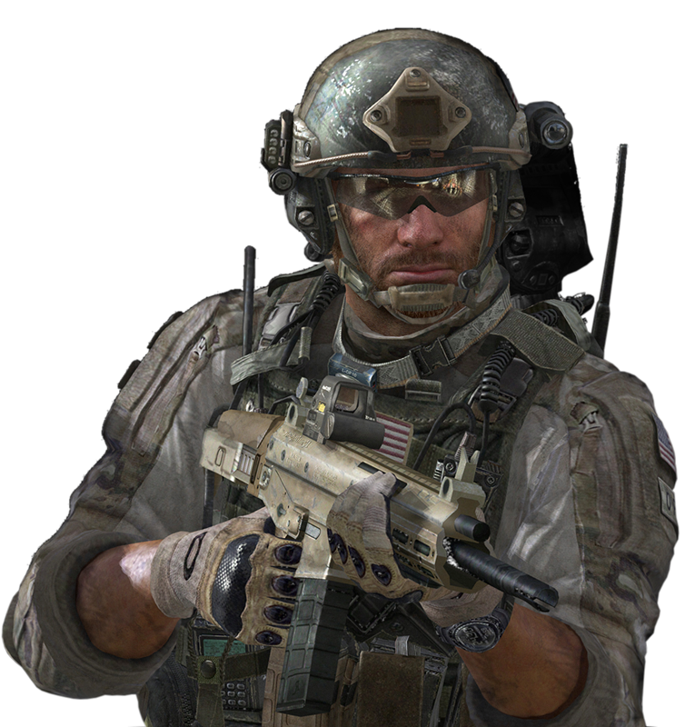 Call of Duty Modern Warfare Soldier