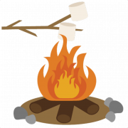 Campfire Vector PNG -bestand