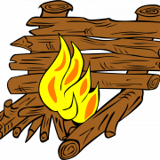 Mga Larawan ng Campfire Vector PNG HD