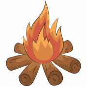 Lagerfeuer Vektor PNG Foto