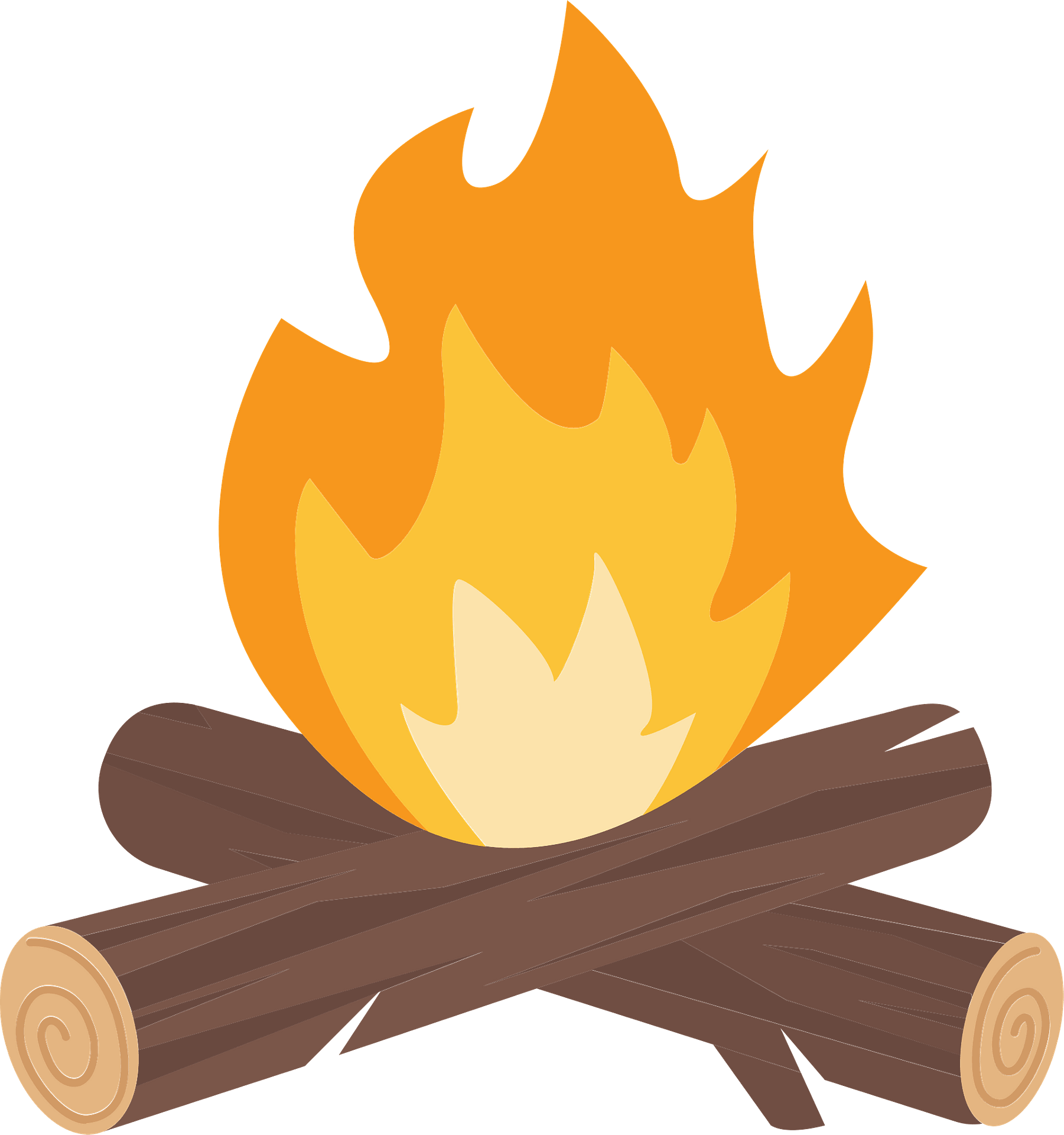 Lagerfeuer Vektor PNG PIC